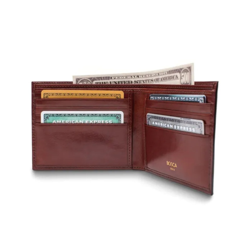 Bosca Oldleather 8 Pocket Wallet