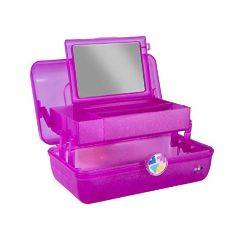 Caboodles On The Go Girl Classic Case, Pink Sparkle, 2.4 Pound