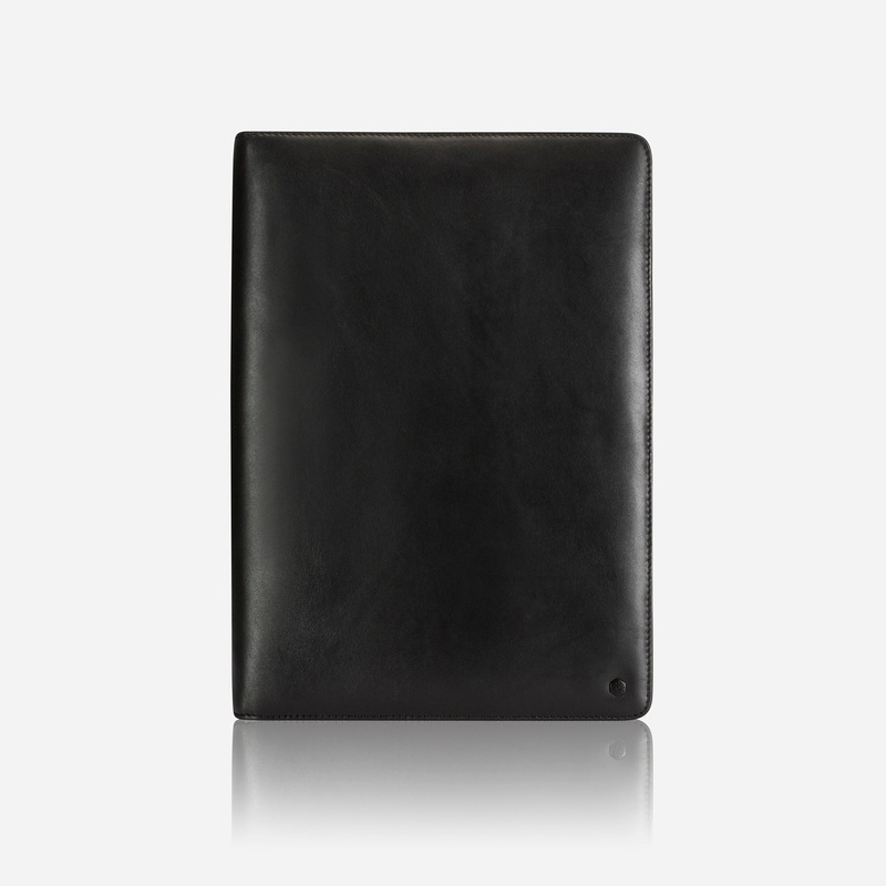Jekyll & Hide Zip Around A4 Folder, Black