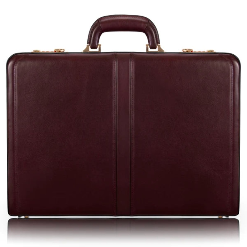 McKlein- REAGAN 3.5 Leather Attach Briefcase