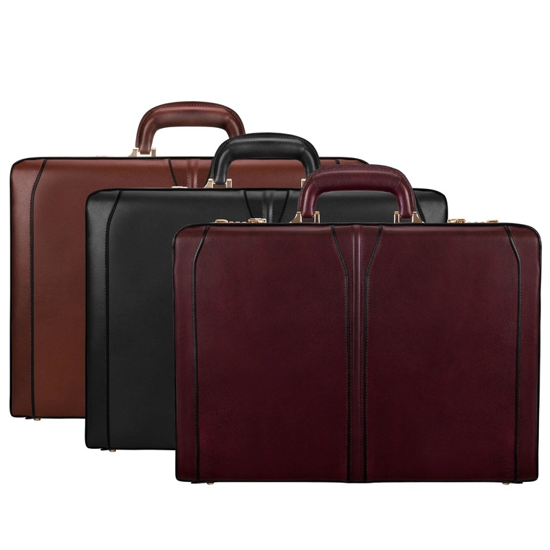 McKleinUSA TURNER | 4.5 Leather Expandable Attach Briefcase