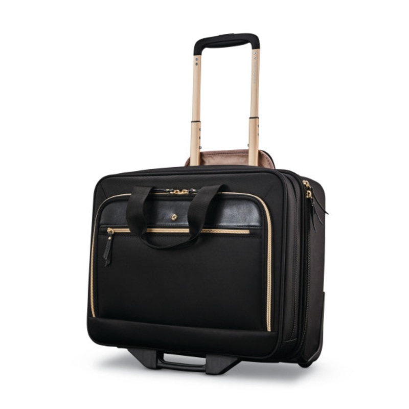 Samsonite Mobile Office 2-Wheeled Zippered Briefcase
