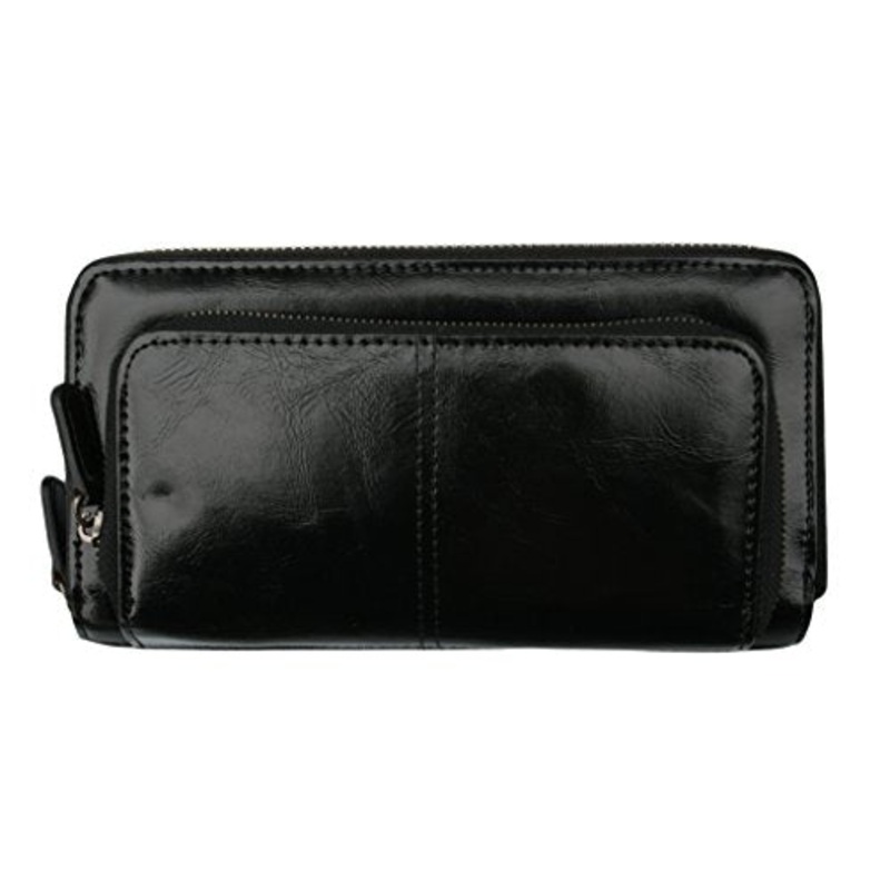 Shiraleah Harper Zip Wallet, Black