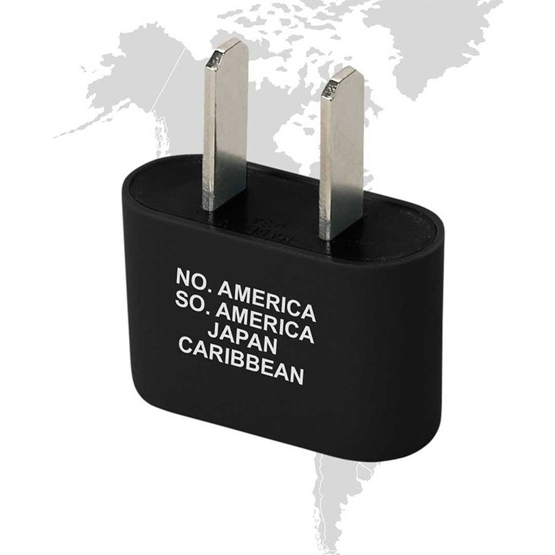 Smooth Trip North & South American Adapter Plug - Ungrounded
