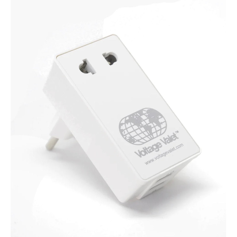 Voltage Valet Nongrounded Type B Adapter with USB-PBU | Continental Europe