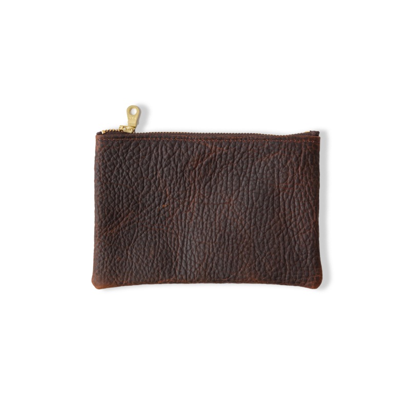 Brown Kodiak Small Zip Pouch