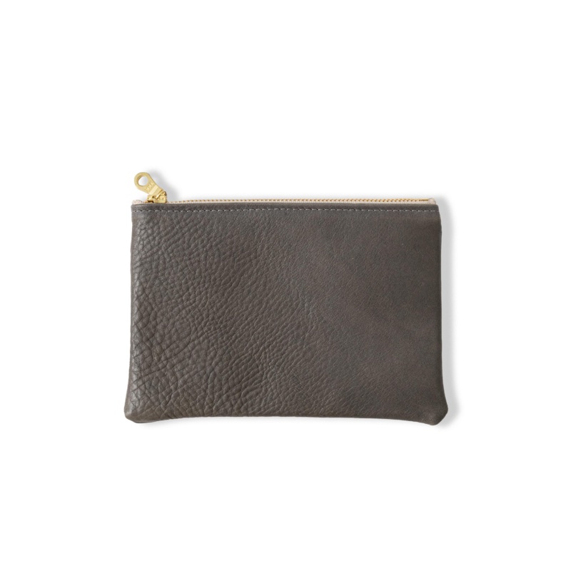 Grey Cypress Small Zip Pouch