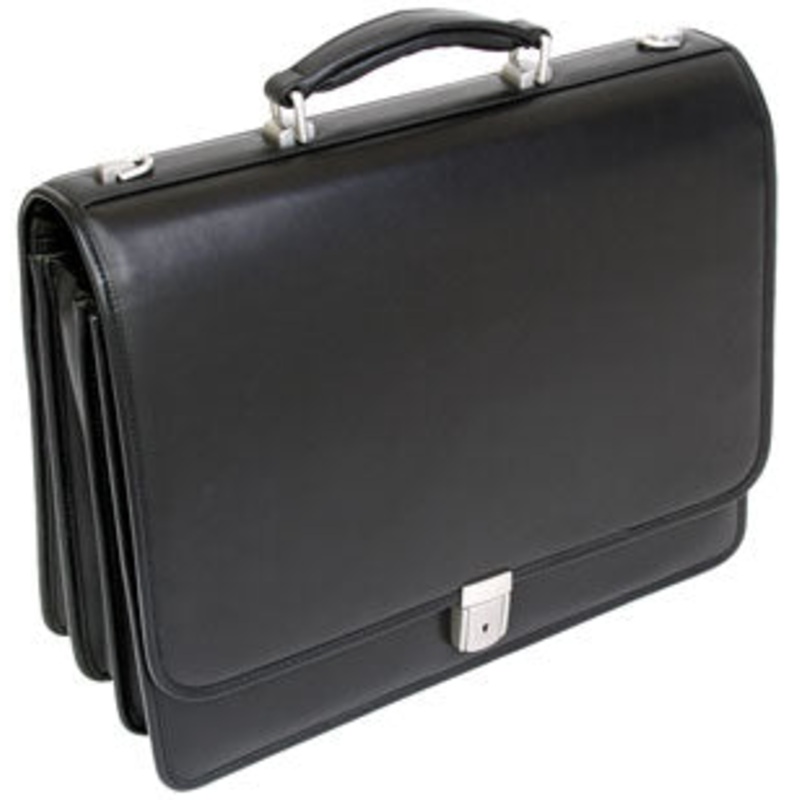McKlein I Series River North Leather Triple Compartment Briefcase 43555
