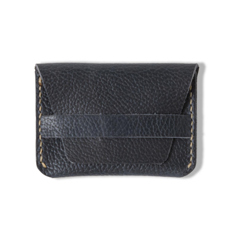 Navy Montana Flap Wallet