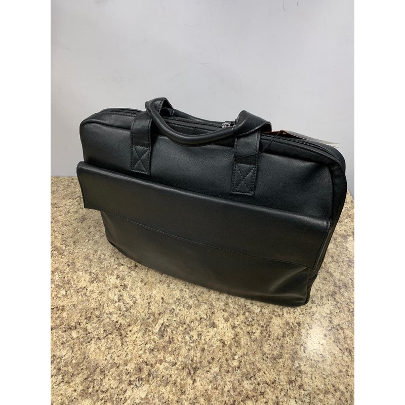 NLDA Deluxe Nappa Leather Top Zip Briefcase Computer Case 667-931802
