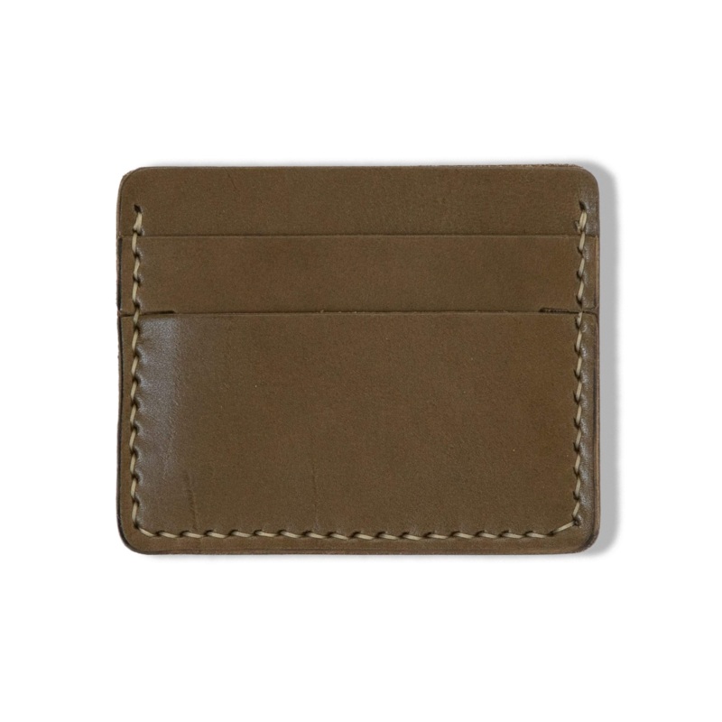 Olive Green Slim Card Wallet