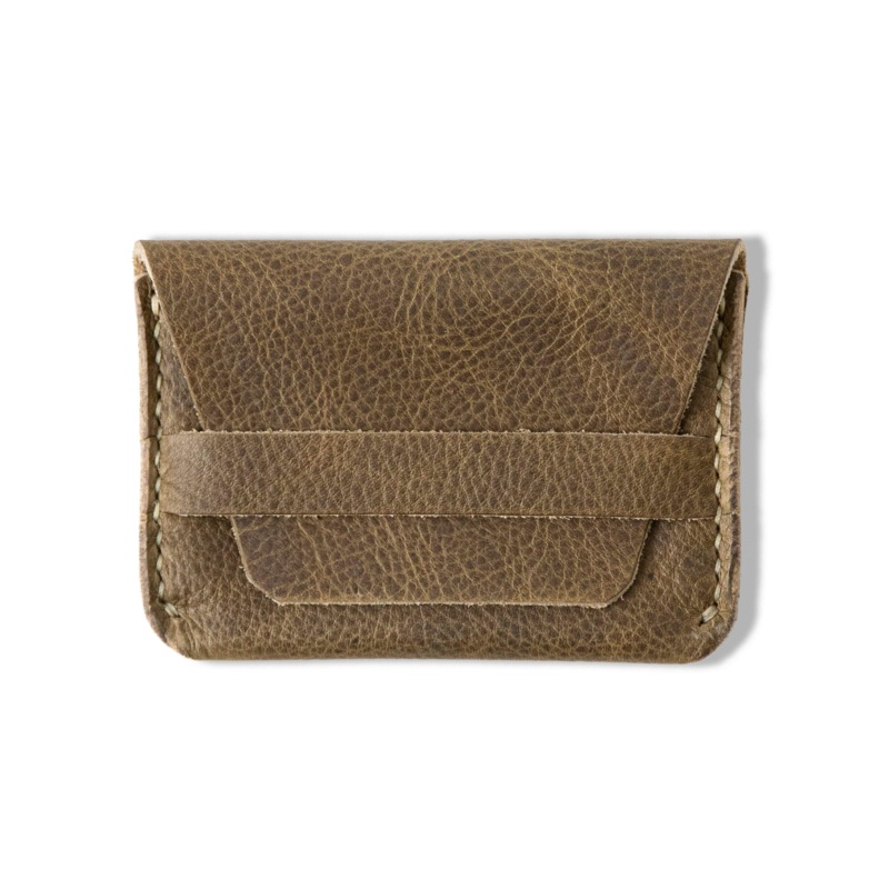 Olive Kodiak Flap Wallet