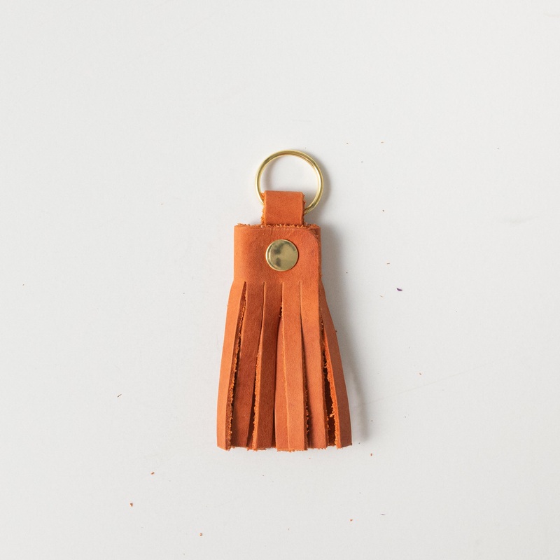 Paprika Tassel Keychain