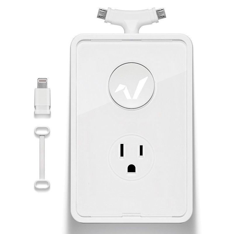 Rabbit Charger Duo w/Micro USB + Type C and Lightning Tip