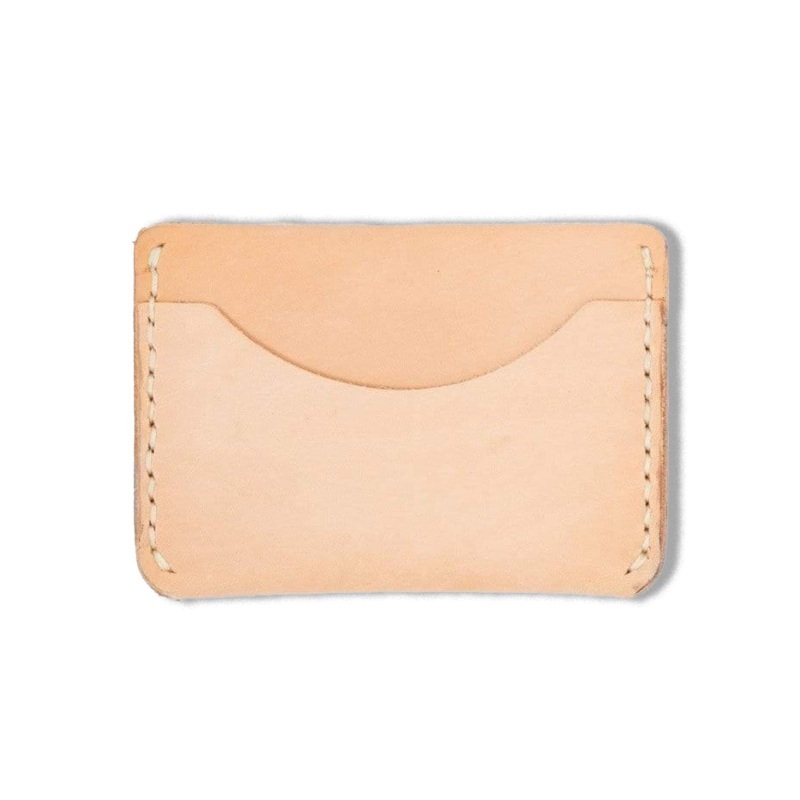 Rustic  Vegetable Tan Card Case