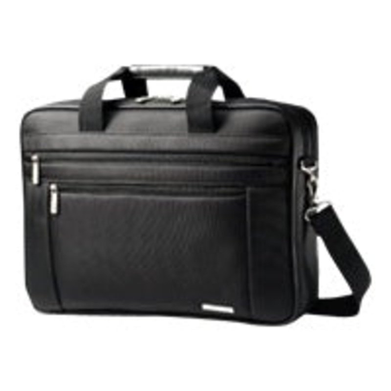 Samsonite Classic Business Perfect Fit Two Gusset Laptop Bag - 15.6" 48176