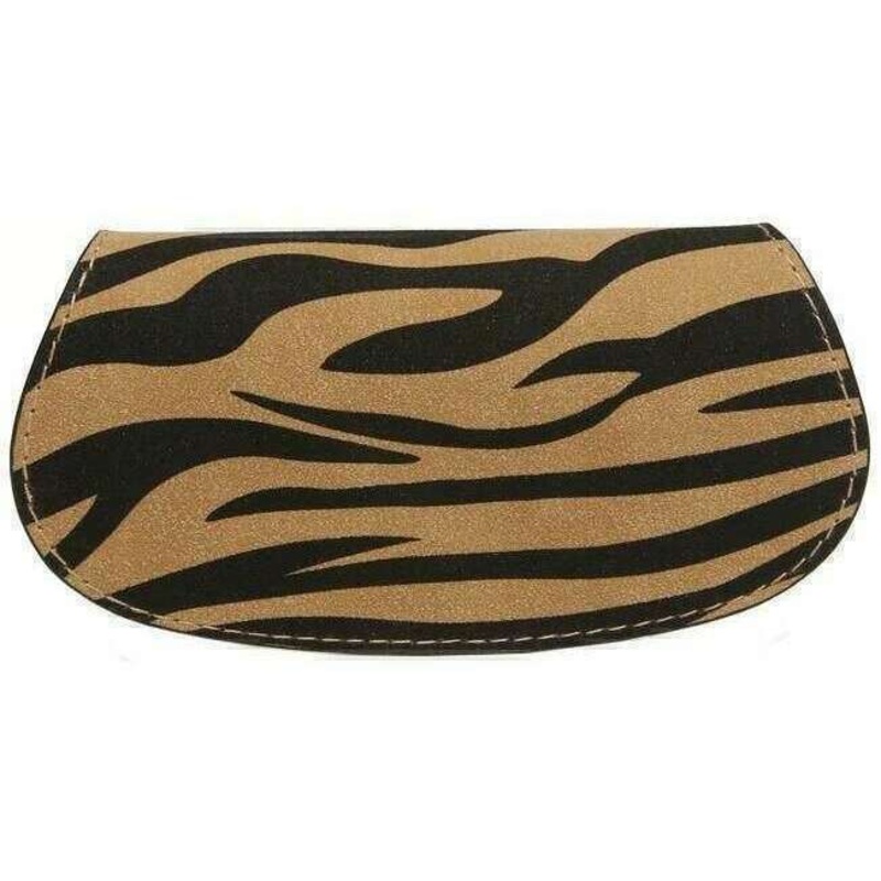 Alice Wheeler London Glasses Case - Brown Zebra