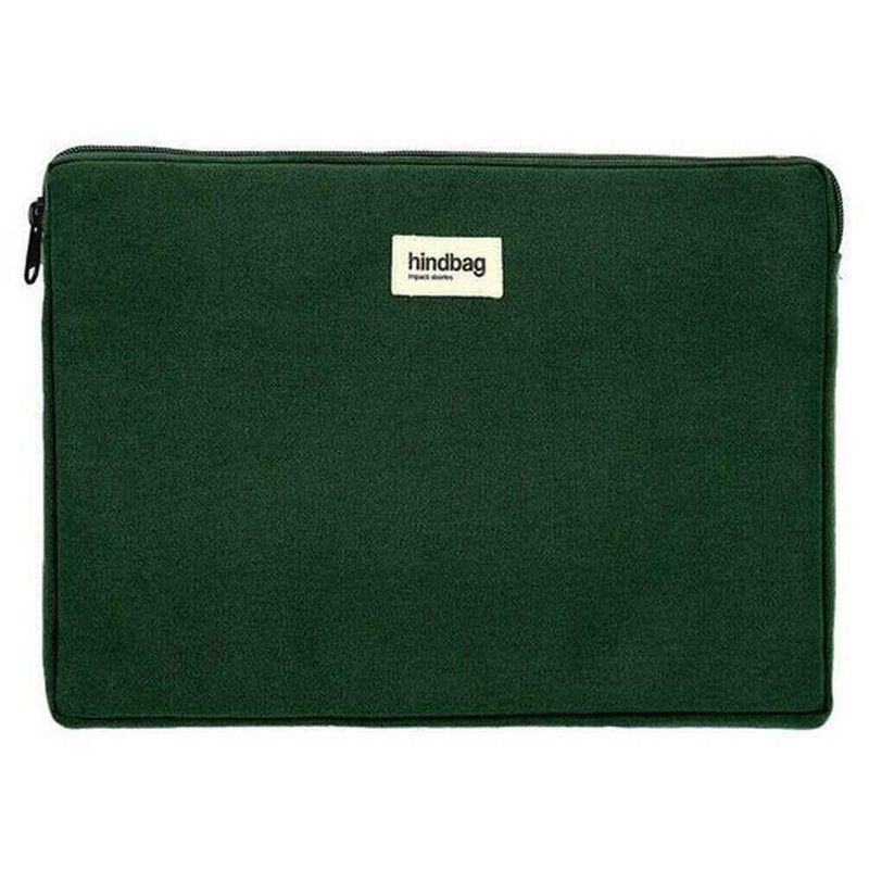 Hindbag Ava Medium 15inch Laptop Case - Forest Green