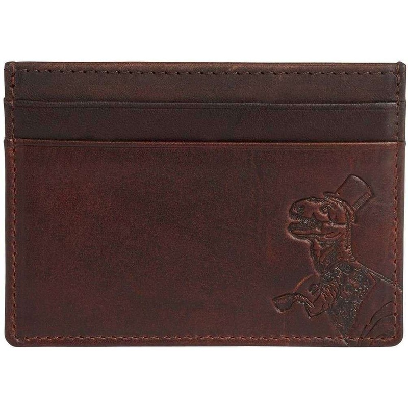 Simon Carter T-Rex Credit Card Holder - Tan