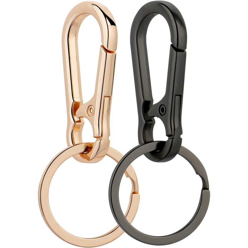 Metal Keychains with Key Ring for Home, Car Keys Organize, Unisex