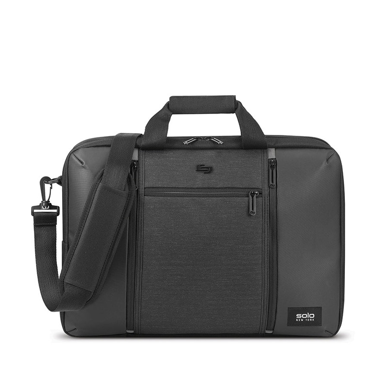 Solo New York Highpass Hybrid Briefcase - Grey/Black