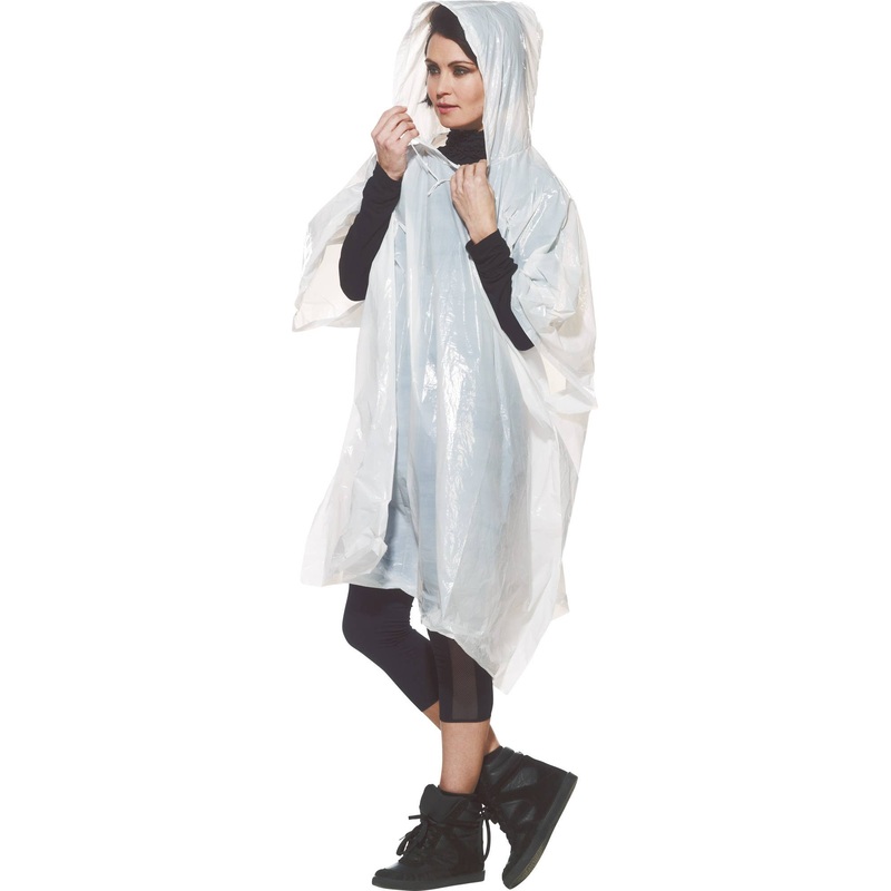 Go Travel Set of 2 Packable Rain Ponchos & Pouch