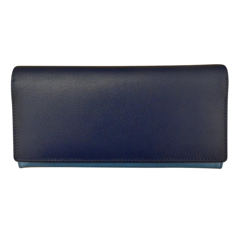 ILI New York Rosemary Wallet - Denim Multi