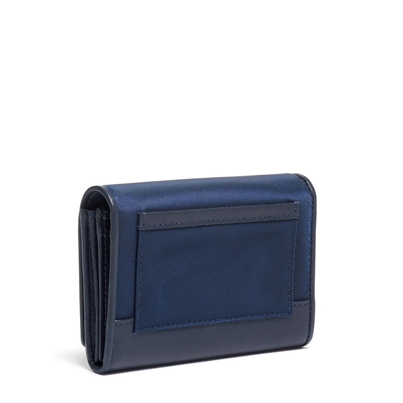 TUMI Voyageur  Accordion Card Case - Indigo