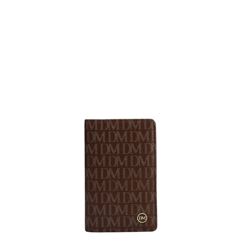 6 Slots Leather Card Case - Date