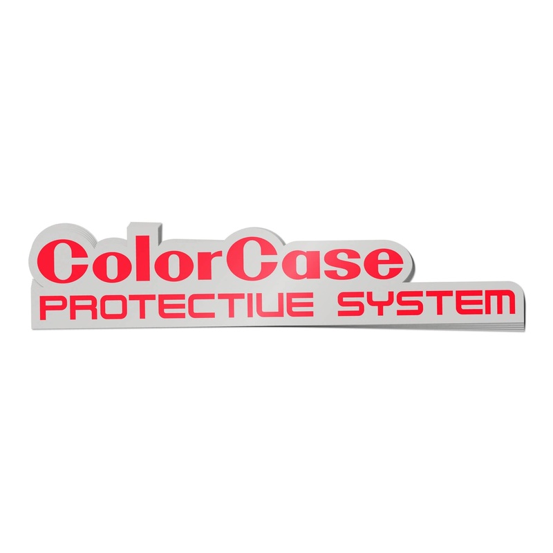 "ColorCase Protective System" Die Cut Sticker