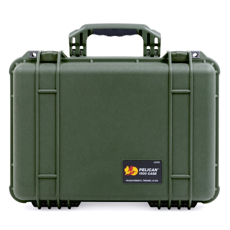 Pelican 1500 Case, OD Green