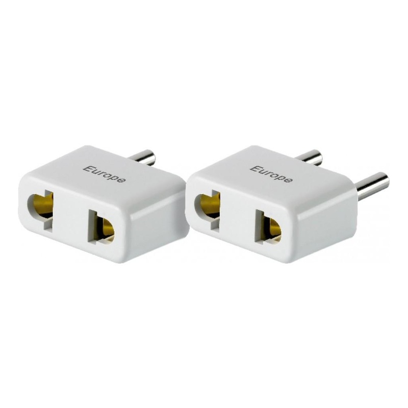 Go Travel North America to Europe Twin Non Grounded Adapters