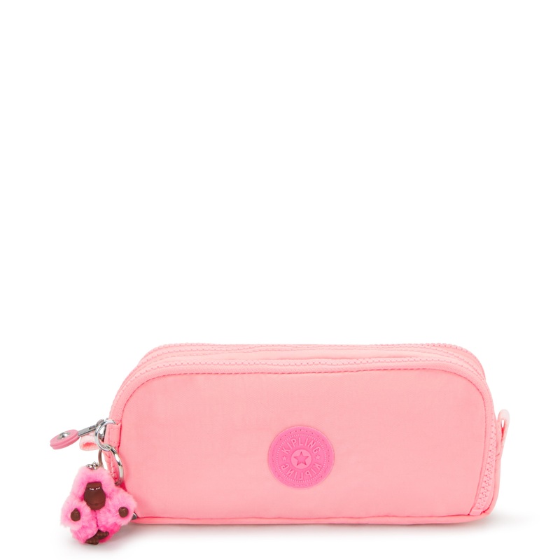 Kipling Gitroy Pencil Case - Coral Sea