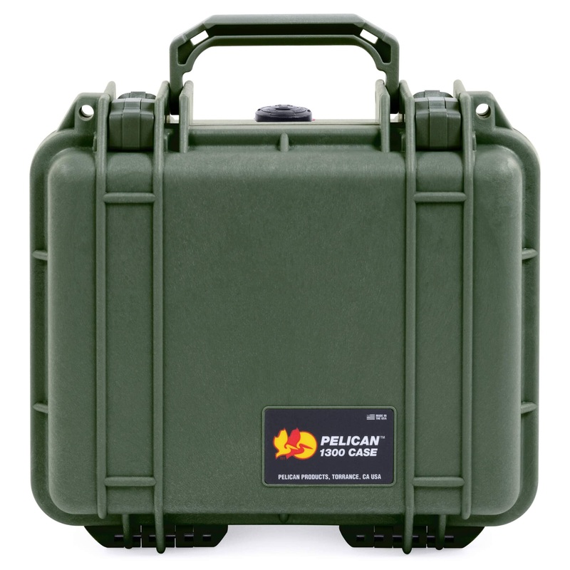 Pelican 1300 Case, OD Green
