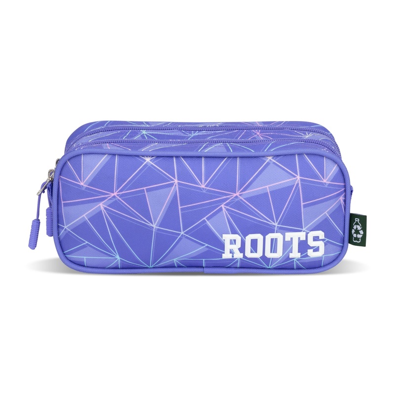 Roots Pencil Case - Lilac Print