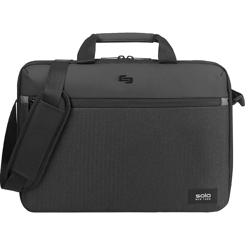 Solo New York Node Slim Brief With 15.6" Laptop Pocket