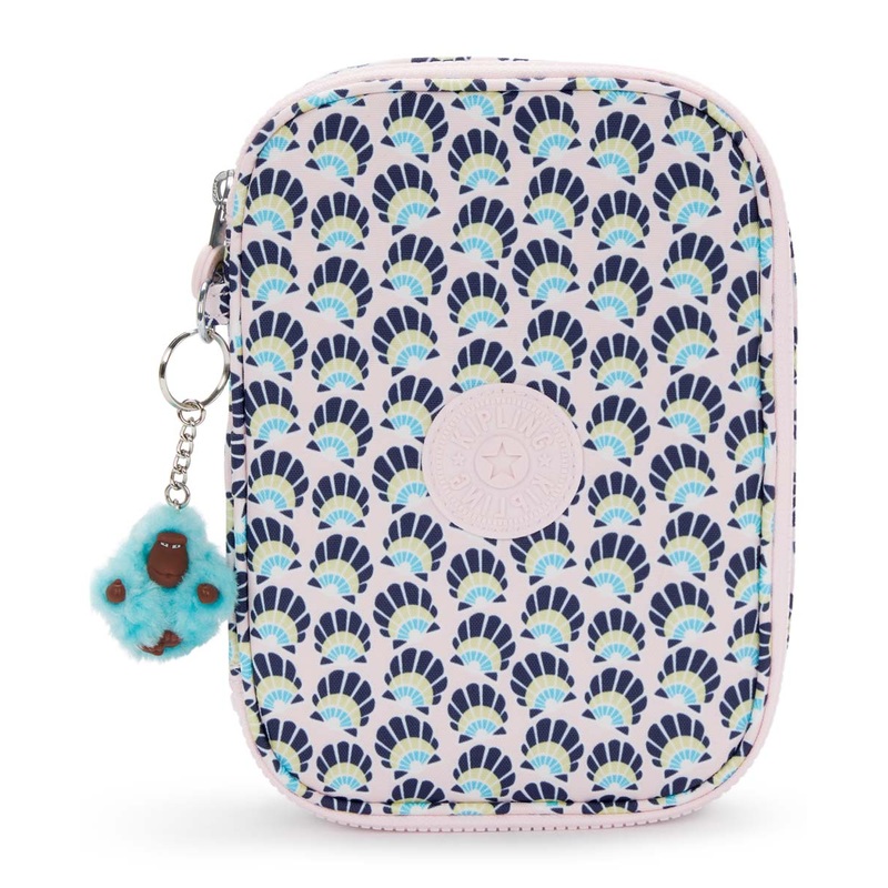 Kipling 100 Pens Printed Case - Geo Shell
