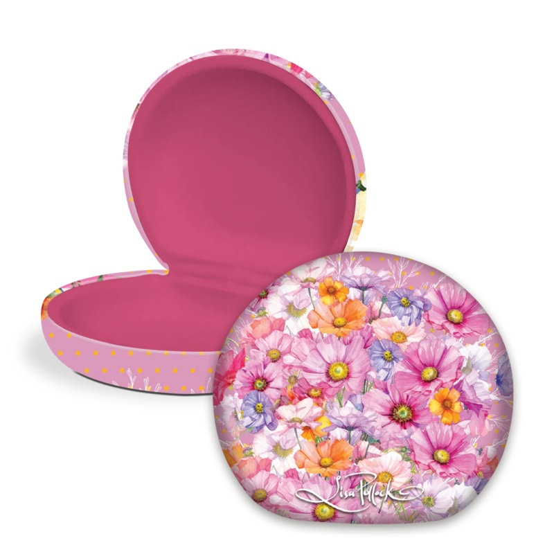 Lisa Pollock - TC55 Small Travel accessory case - Wistful Wildflowers