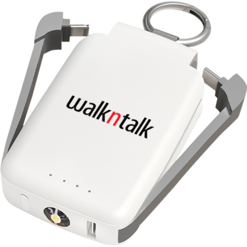 Walk n Talk - Emergency powerbank Charger - White