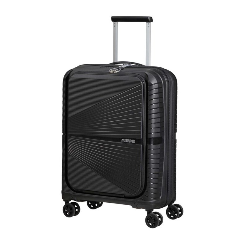 American Tourister - Airconic Front opening 55cm spinner - Onyx Black