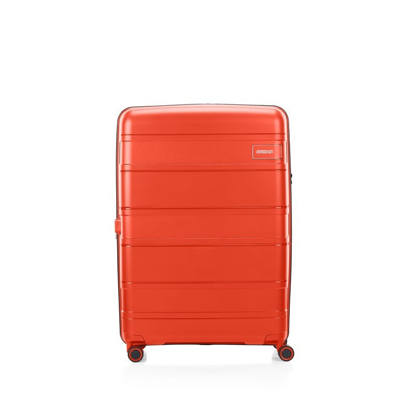 American Tourister - Light Max 82cm Large Spinner - Flame Orange