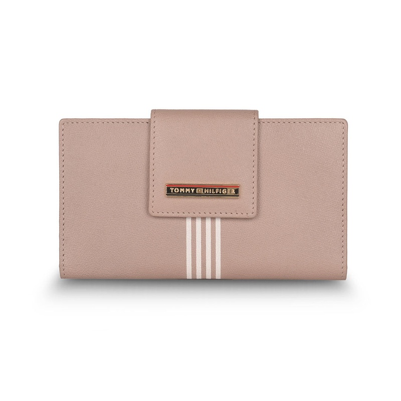 Tommy Hilfiger Alivia Women's Leather Flap Wallet