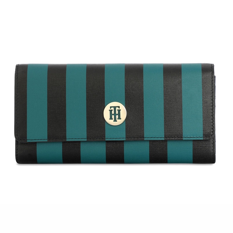 Tommy Hilfiger Nathalie Women's Leather Flap Wallet