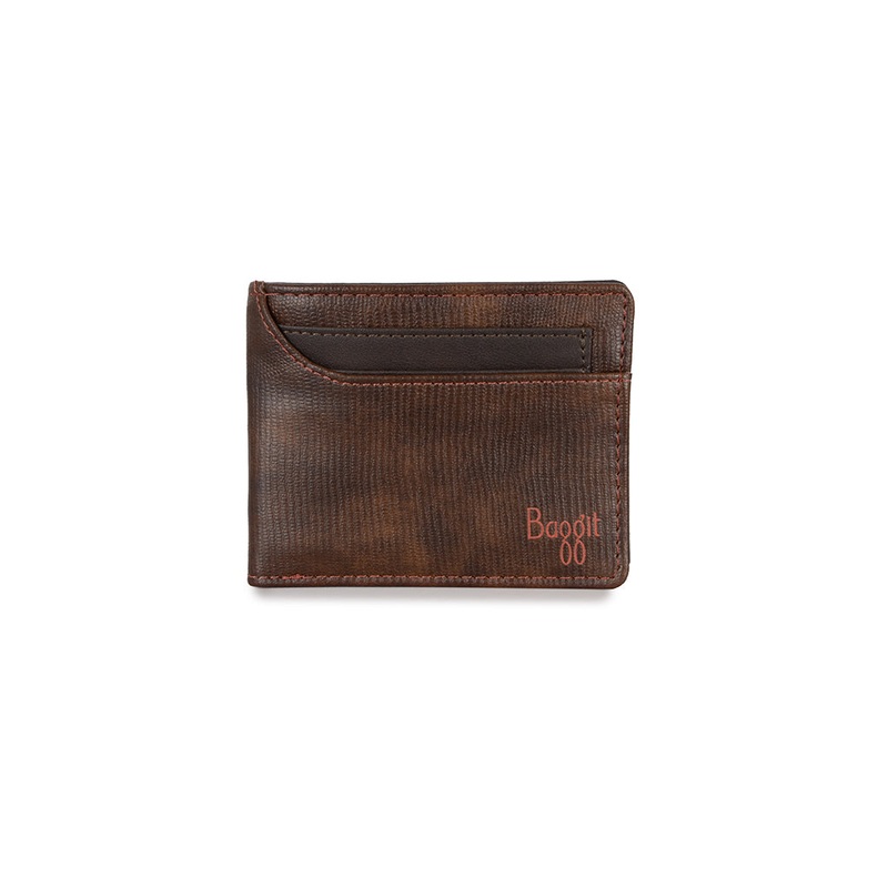 Actor Brown Small Two Fold Wallet