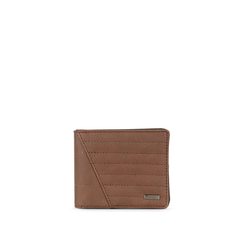 Aspire Brown Small Two Fold Wallet