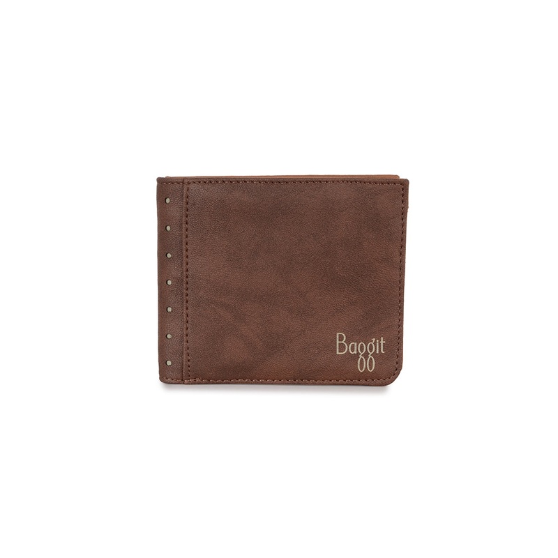 Belief Brown Small Two Fold Wallet