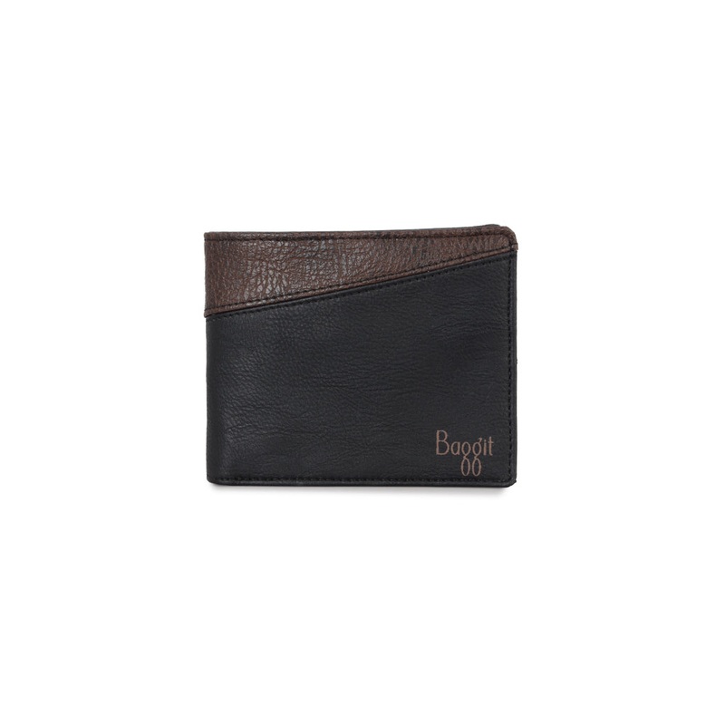 Fast Black Small Two Fold Wallet