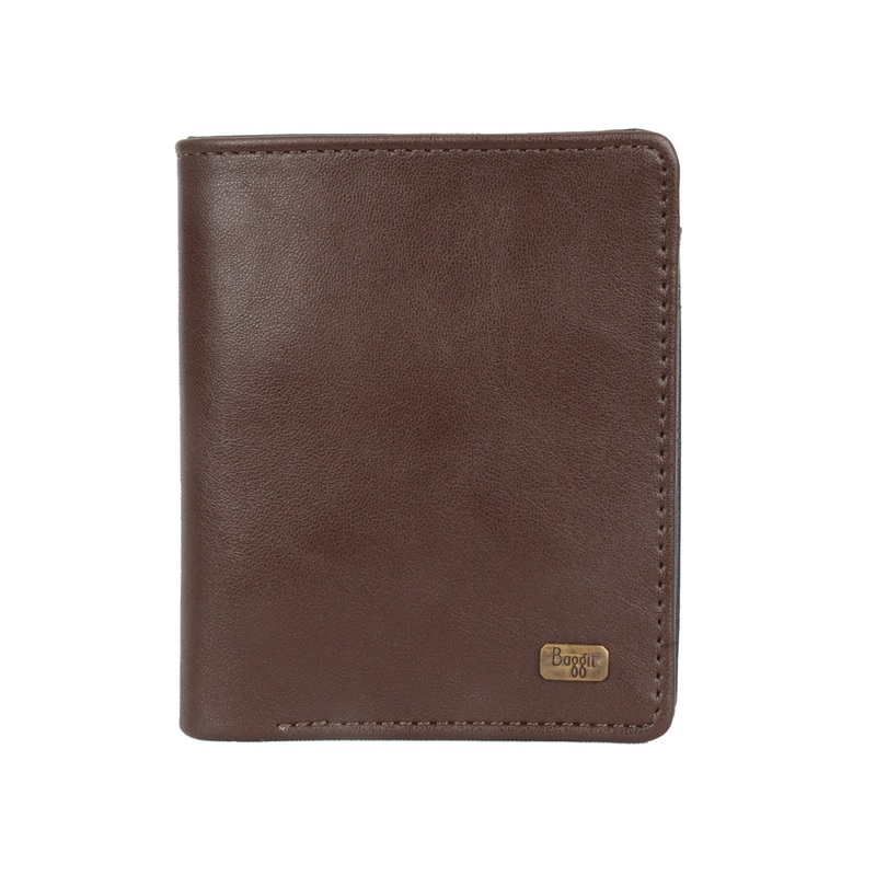 Gomes Baniyas Brown Small 2 Fold Wallets