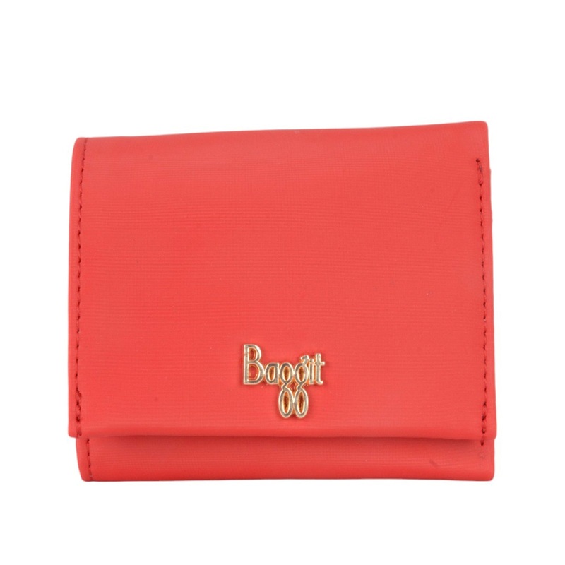 Ice Cream Red Small Three Fold Wallets
