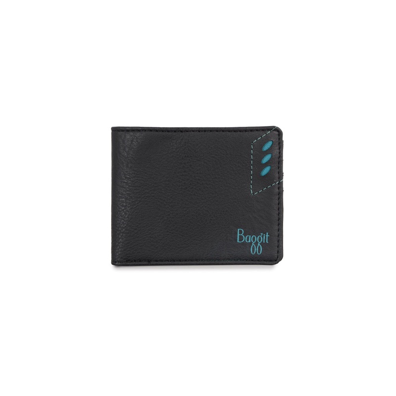Impulse Black Small Two Fold Wallet
